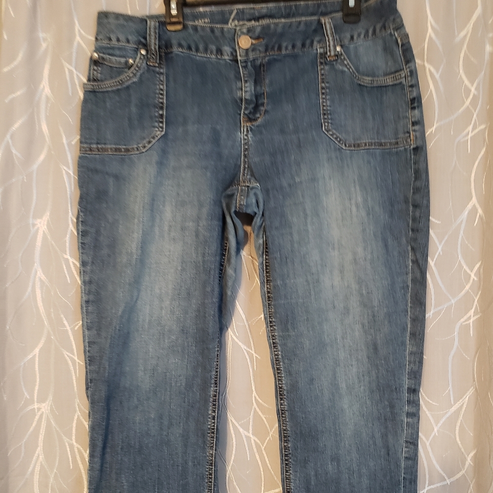 Lane Bryant denim capris
